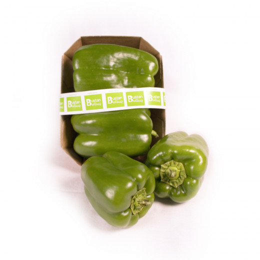 Peppers Green Sweet Fresh Tray, 500 Gr