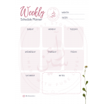 Ra2 w Sen, Magnetic Weekly Planner, 3pieces