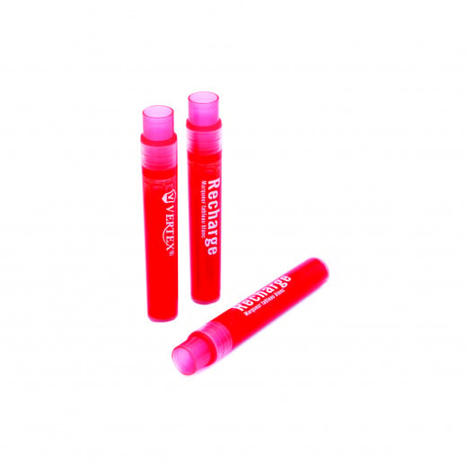إعادة تعبئة أقلام اللوح الأبيض لون احمر (36 أنبوب) من فيرتكس