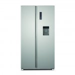 CHIQ Refrigerator 585 L Side by Side Silver Stainless Steel