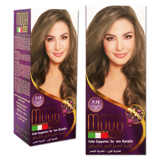 Moda Hair Color - No. 7.13 Olive Ash