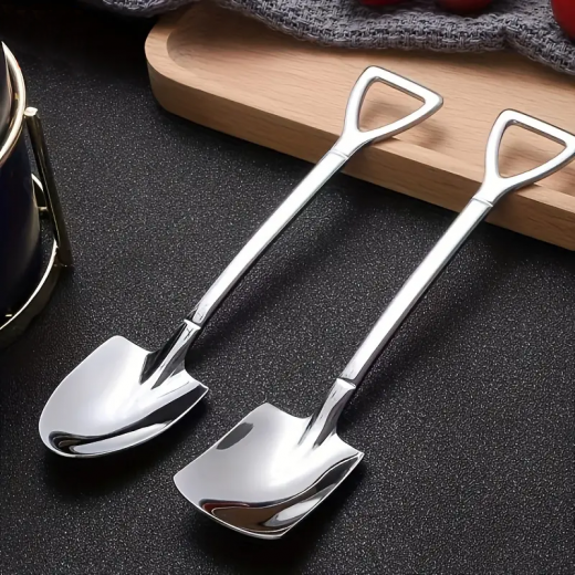 Shovel shape mini spoons