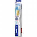 Trisa fresh Medium Bristle Toothbrush with Protective Cap