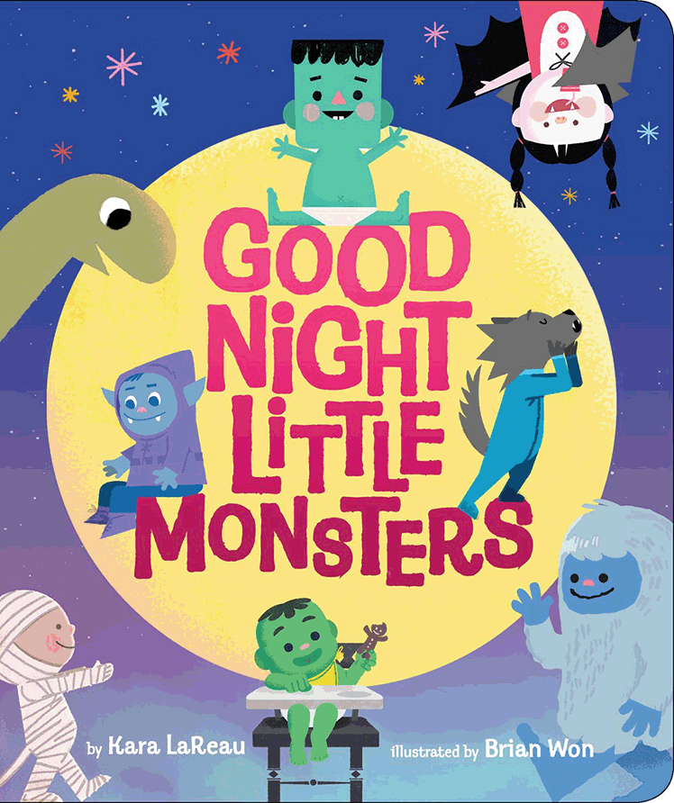 Scholastic : Good Night Little Monsters By Kara Lareau